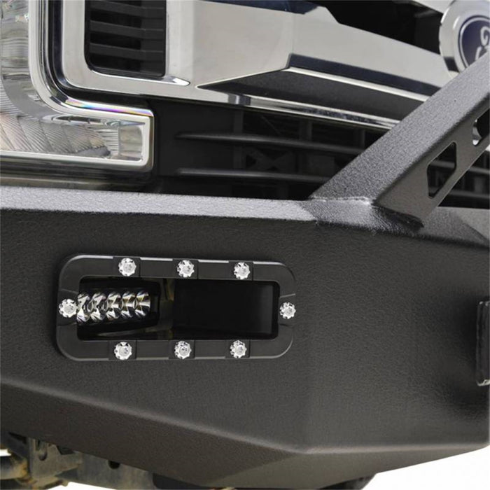 Daystar SCO-FBSD17 HD Front Bumper; w/Led Cube Lights; - Truck Part Superstore