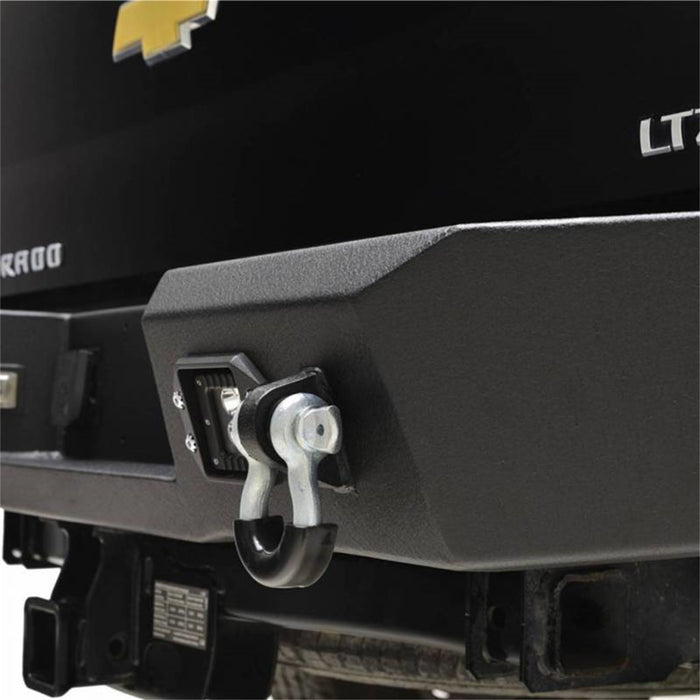 Daystar SCO-RBCHHD11 HD Rear Bumper; w/Led Cube Lights; - Truck Part Superstore