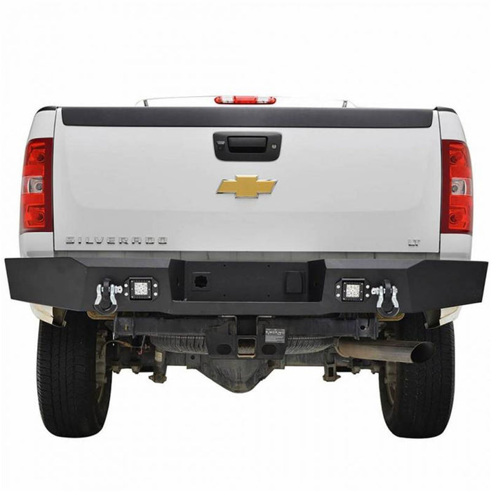Daystar SCO-RBCHHD11 HD Rear Bumper; w/Led Cube Lights; - Truck Part Superstore