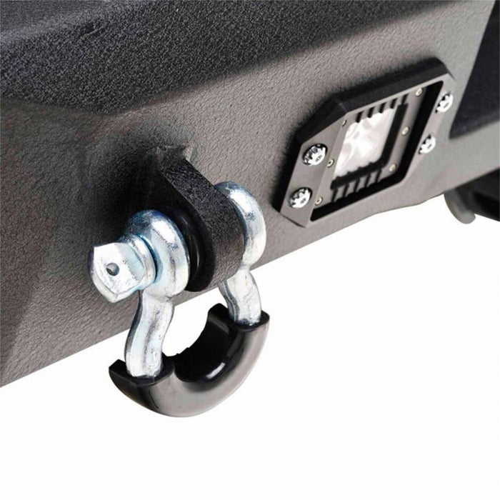Daystar SCO-RBGMCHHD15 HD Rear Bumper; w/Led Cube Lights; - Truck Part Superstore