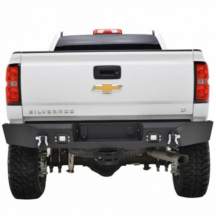 Daystar SCO-RBGMCHHD15 HD Rear Bumper; w/Led Cube Lights; - Truck Part Superstore