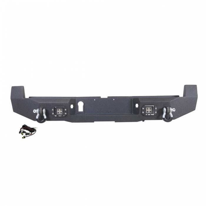 Daystar SCO-RBTOYTAC16 HD Rear Bumper; w/Led Cube Lights; - Truck Part Superstore