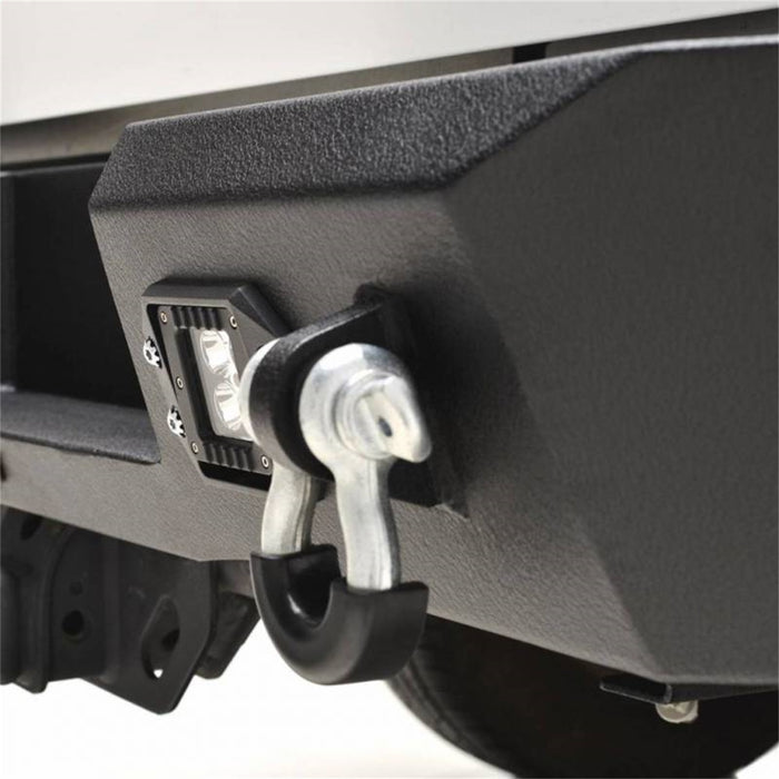 Daystar SCO-RBTUN07 HD Rear Bumper; w/Led Cube Lights; - Truck Part Superstore