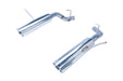 Pypes Performance Exhaust SDD19MS Pype Bomb Series Axle Back Exhaust System 11-20 Durango Split Rear Dual Exit Incl Axle back Pipe 4.5 in Polished Tips Hardware Polished Finish 304 Stainless Steel Pypes Exhaust - Truck Part Superstore