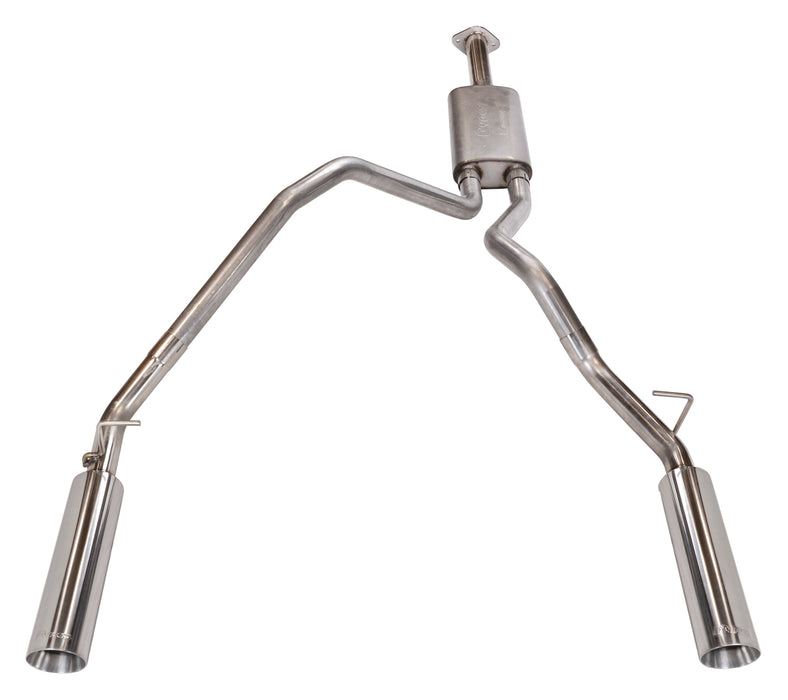 Pypes Performance Exhaust SDT23V RAM Cat Back Exhaust System Pype Bomb For 19-22 Dodge Ram 1500 Split Rear Dual Exit 3 Inch Intermediate And 2.5 Inch Tail Pipe 4.5 Pype Bomb Tip Muffler Incl Hardware Incl Tip Incl Pypes Exhaust - Truck Part Superstore