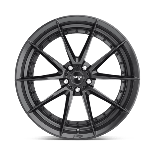 Niche 1PC M196198531+40 M196 19X8.5 5X4.25 MT-BLK 40MM - Truck Part Superstore