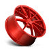Niche 1PC M213209021+35 M213 20X9 5X120 GL-RED 35MM - Truck Part Superstore