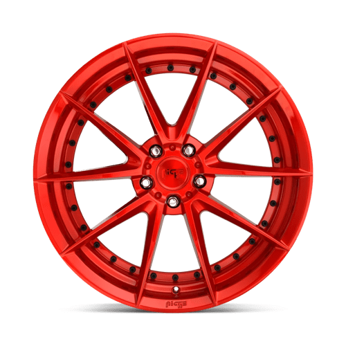 Niche 1PC M213200565+40 M213 20X10.5 5X4.5 GL-RED 40MM - Truck Part Superstore