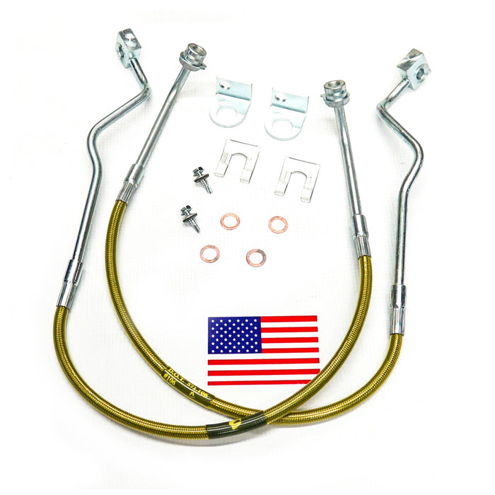 Superlift 91210 Bulletproof Brake Hose-Front-86 Ranger/Bronco II w/4-6in. Lift - Truck Part Superstore