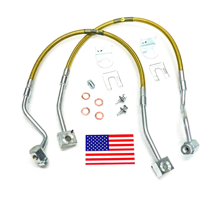 Superlift 91240 Bulletproof Brake Hose-Front-91-94 Ranger/Explorer w/4-6in. Lift - Truck Part Superstore