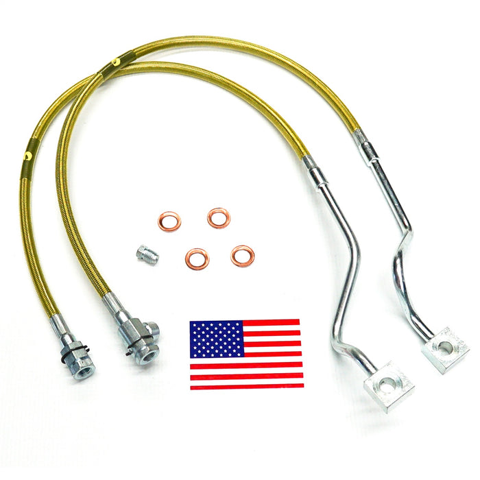 Superlift 91510 Bulletproof Brake Hose-Front-99-04 F-250/F350 w/4-8in. Lift - Truck Part Superstore