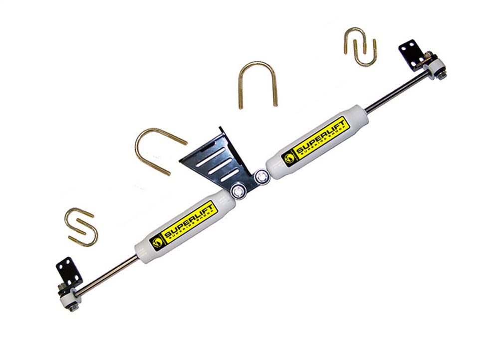 Superlift 92095 High Clearance Dual Steering Stabilizer Kit-SL (Hydraulic)-07-18 Jeep JK - Truck Part Superstore