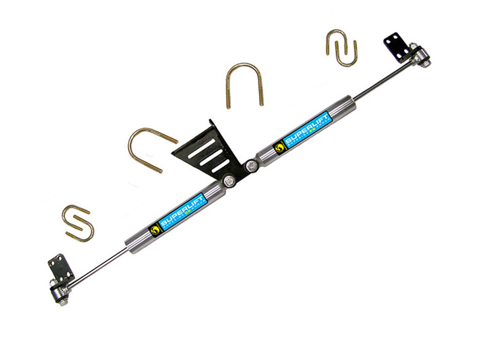 Superlift 92105 High Clearance Dual Steering Stabilizer Kit-SL SS Bilstein (Gas)-07-18 Jeep JK - Truck Part Superstore