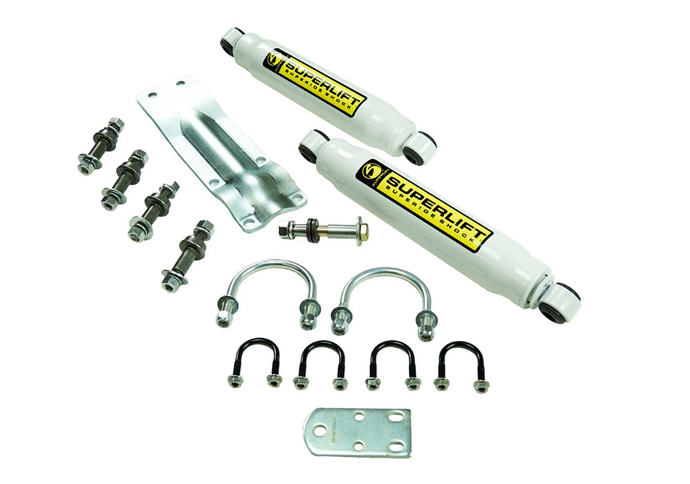 Superlift 92660 Dual Steering Stabilizer Kit-73-91 GM 1/2/3/4 Sld Axle/69-93 Ddg 1/2/3/4 4WD - Truck Part Superstore