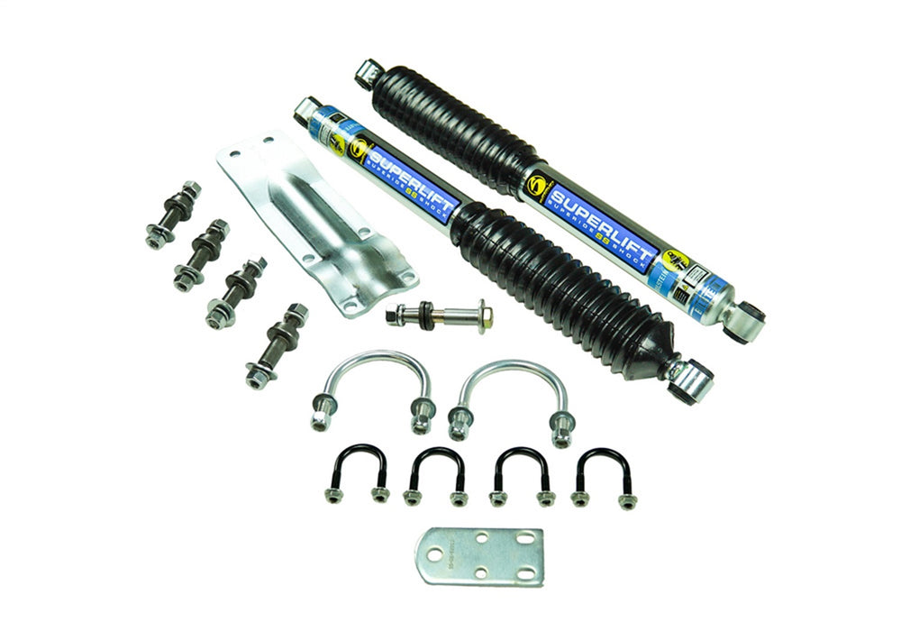 Superlift 92714 Dual Steering Stabilizer Kit-Bil-73-91 GM 1/2/3/4 Sld Axl/69-93 Ddg 1/2/3/4 4WD - Truck Part Superstore