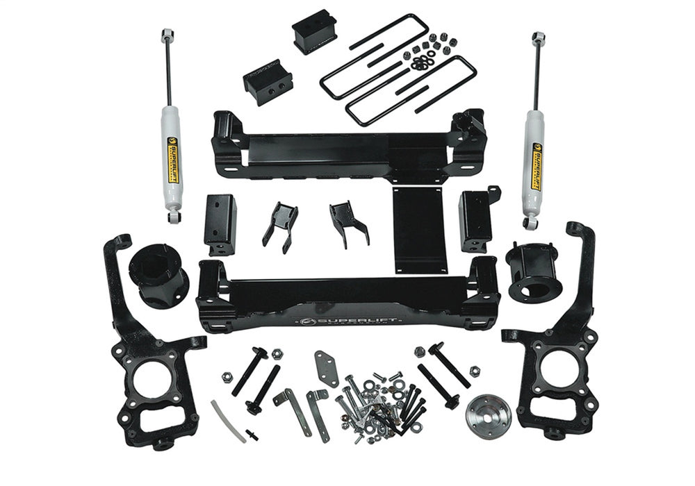 Superlift K126 4.5 inch Lift Kit-2015-2020 Ford F-150 4WD-with Superlift Rear Shocks - Truck Part Superstore
