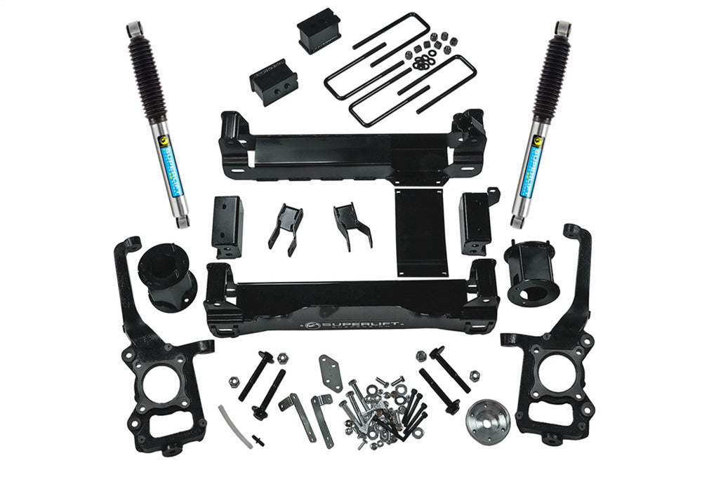 Superlift K179B 6 inch Lift Kit-2009-2014 Ford F-150 4WD-with Bilstein Rear Shocks - Truck Part Superstore
