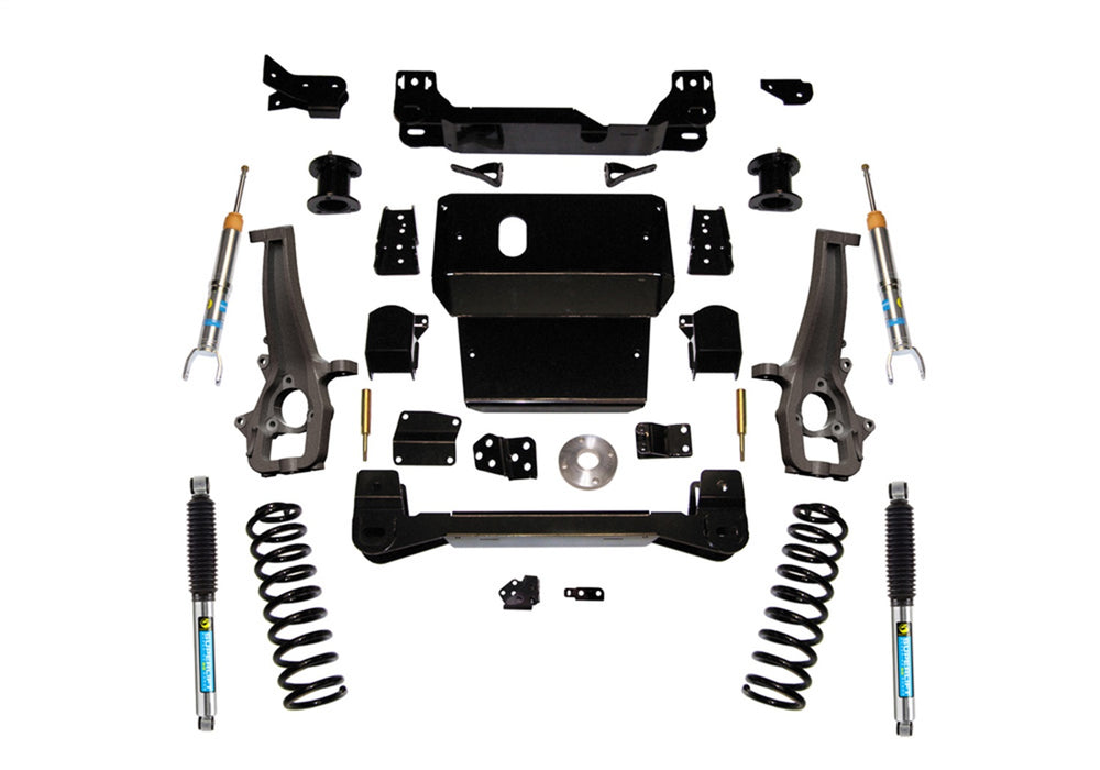 Superlift K1019B 4in. Lift Kit-12-18 (19-21 Clc) Ram 1500 4WD-w/Bilstein Frt Struts/Rr Shocks - Truck Part Superstore