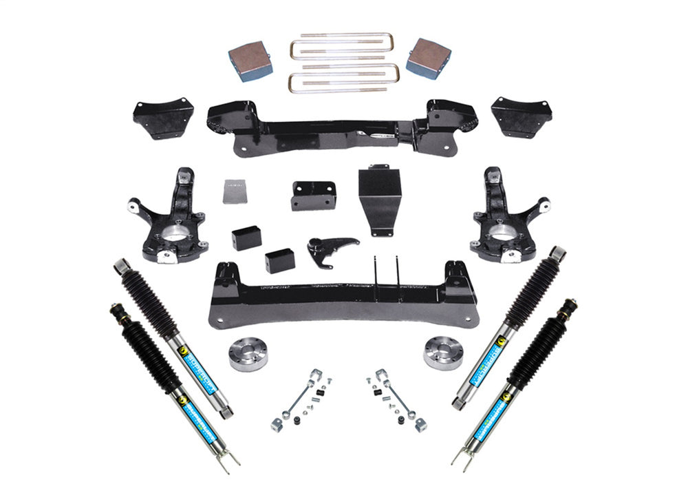Superlift K121B 6in. Lift Kit-99-06 Silverado/Sierra 1500 4WD-Knuckle Kit w/Bilstein Shocks - Truck Part Superstore