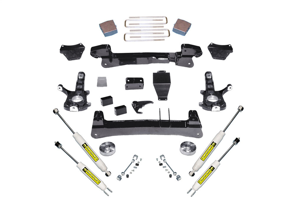 Superlift K121 6in. Lift Kit-99-06 Silverado/Sierra 1500 4WD-Knuckle Kit w/SL Shocks - Truck Part Superstore