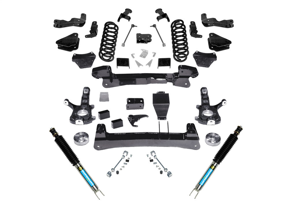Superlift K123B 6in. Lift Kit-1500 Suburban/Tahoe/Yukon 4WD-Knuckle Kit w/Bilstein Shocks - Truck Part Superstore