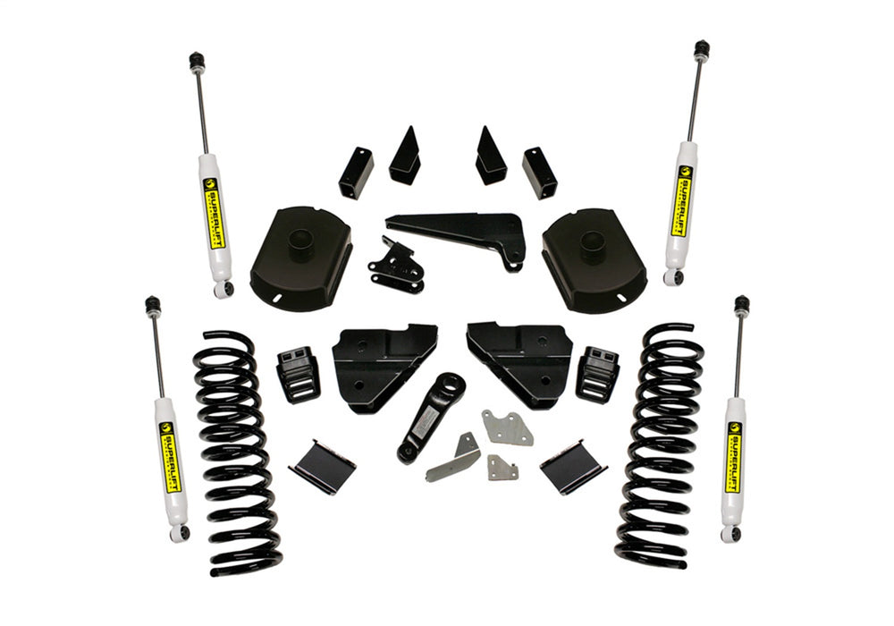 Superlift K124 4 inch Lift Kit-2014-2018 Ram 2500 4WD-Diesel Engine-with Superlift Shocks - Truck Part Superstore