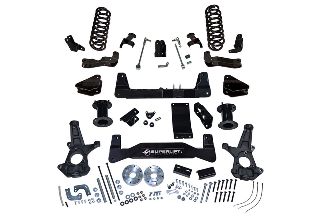 Superlift K139 6.5in. Lift Kit-15-16 Tahoe/Yukon 1500 4WD w/OE CAST Steel Ctrl Arms - Truck Part Superstore