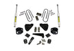 Superlift K145 4in. Lift Kit-13-18 Ram 3500 4WD-w/Front Shock Brackets/SL Rear Shocks - Truck Part Superstore