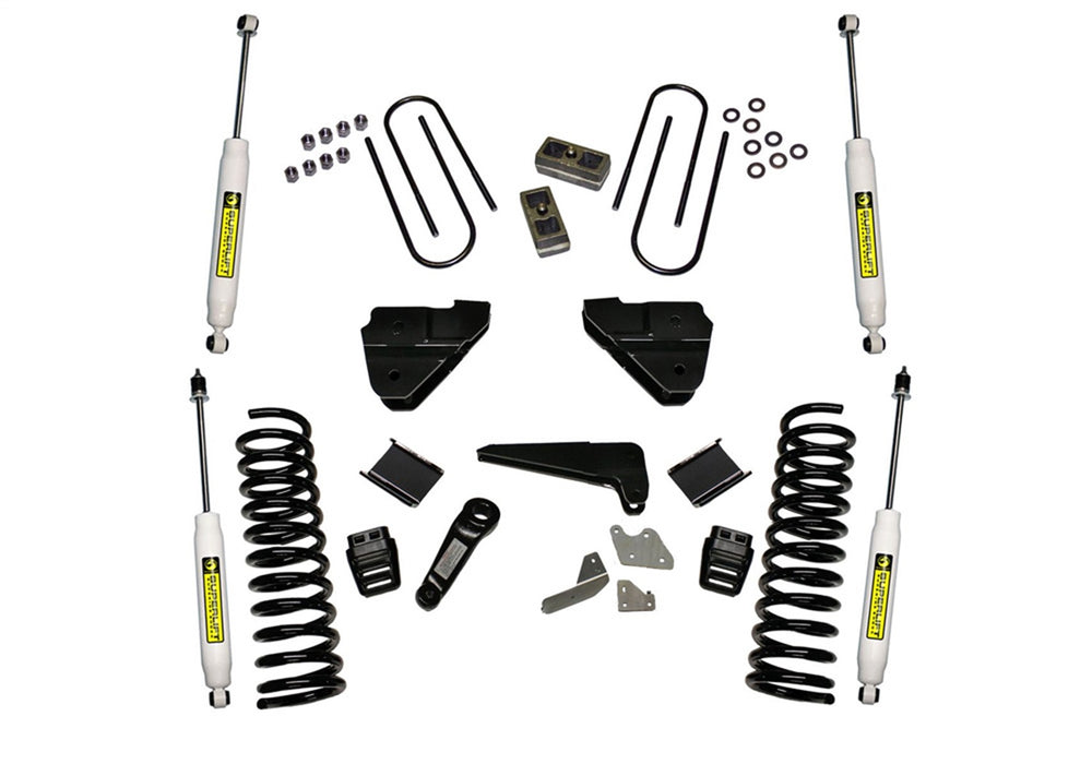 Superlift K146 4 inch Lift Kit-2013-2018 Dodge Ram 3500 4WD-Diesel Engine-with Superlift Shocks - Truck Part Superstore