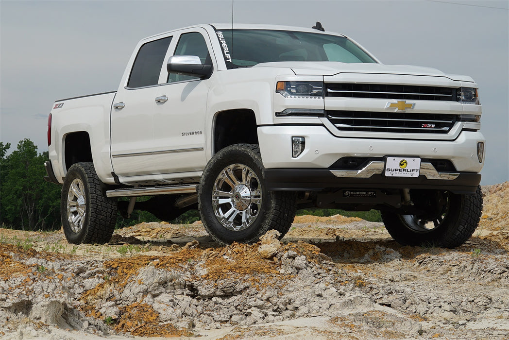 Superlift K180F 6.5in. Lift Kit w/FOX Shocks-07-16 Silv/Sierra 1500 2WD w/Cast Steel CntrlArms - Truck Part Superstore