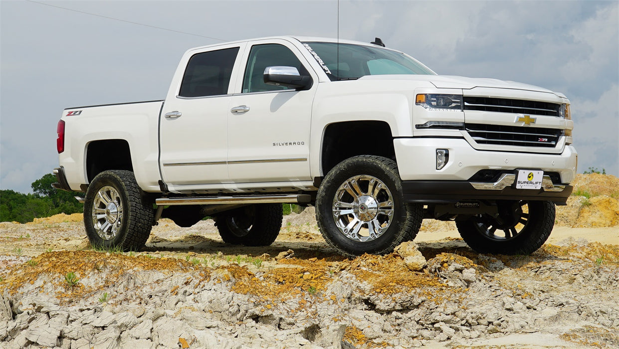 Superlift K161 6.5in. Lift Kit-14-18 (19 Old Body) GM 1500 4WD w OE Al or SS Ctrl Arms w SL RrS - Truck Part Superstore
