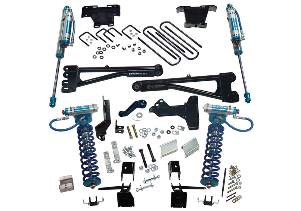 Superlift K169KG 6in. King Ed Radius Arm Lift Kit-17-22 F250/350 4WD w King Frt Clvr/Res Rr Shcks - Truck Part Superstore
