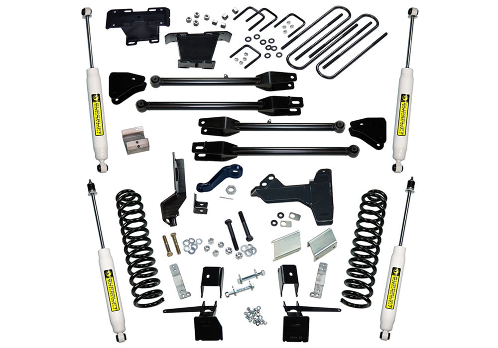 Superlift K171 6in. 4-Link Kit-17-22 F-250/F-350 4WD-Diesel-w/SL Shocks - Truck Part Superstore