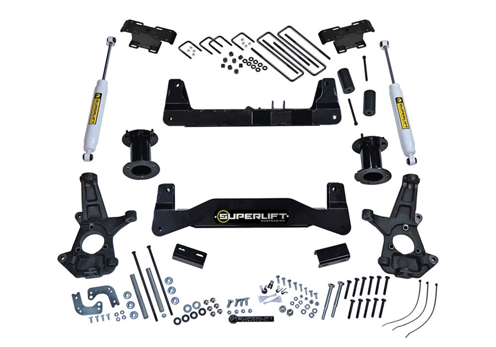 Superlift K181 6.5in. Lift Kit-14-18 (19 Old Body) GM1500 2WD w OE Al or SS Ctrl Arms w SL Rr S - Truck Part Superstore