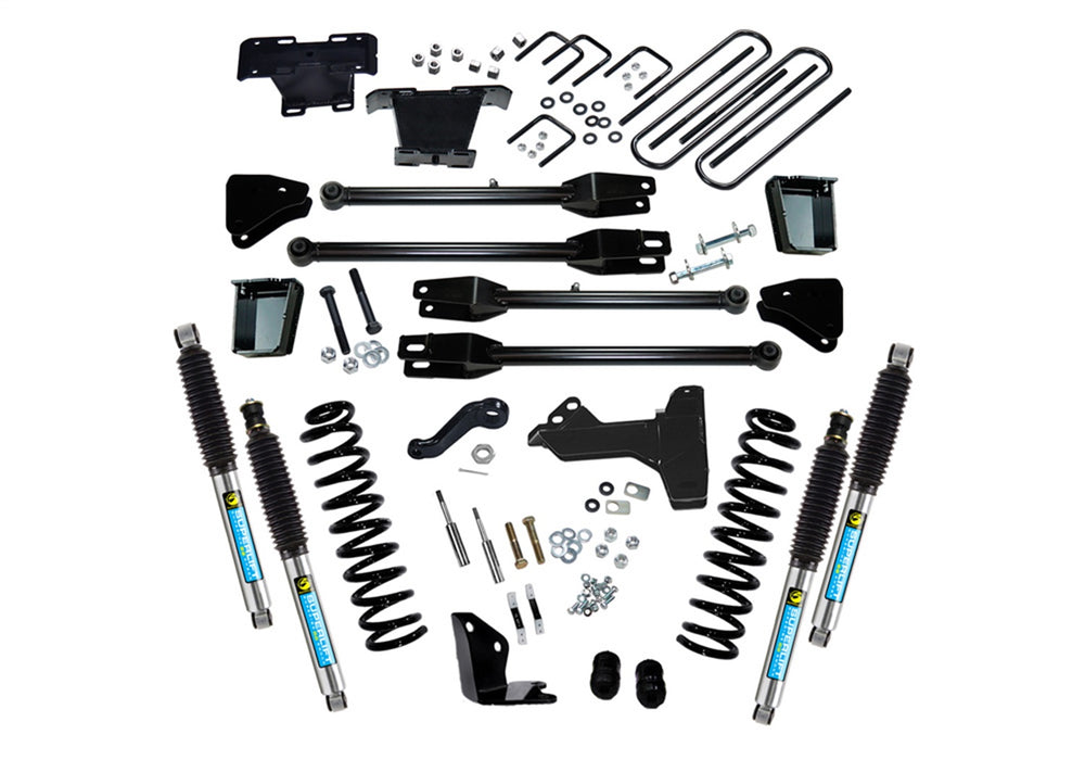 Superlift K231B 6in. Lift Kit-05-07 F250/F350 4WD Diesel w 4-Link Conversion/Bilstein Shocks - Truck Part Superstore