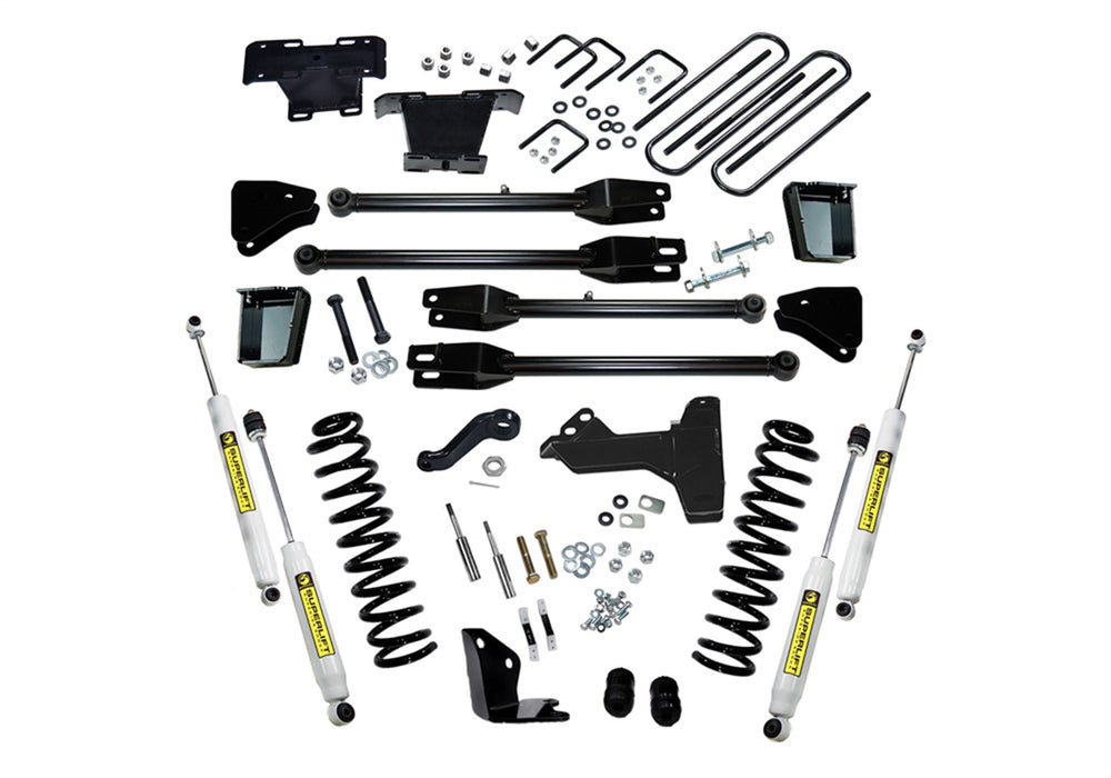 Superlift K231 6in. Lift Kit-05-07 F250/F350 4WD Diesel w 4-Link Conversion/SL Shocks - Truck Part Superstore