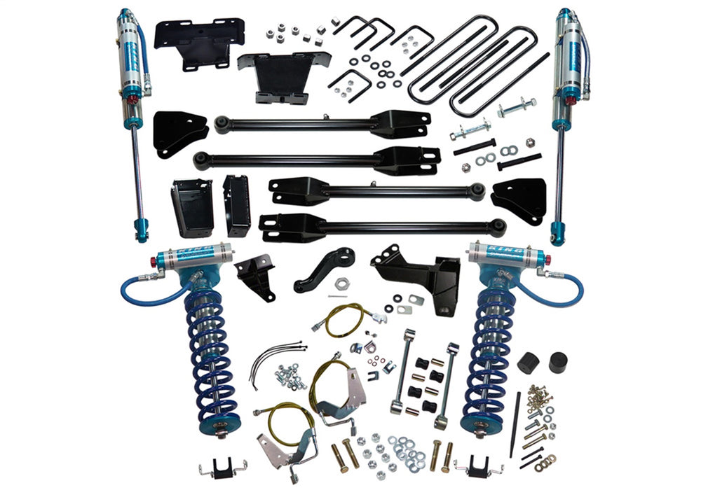 Superlift K234KG 6in. Lift Kit-08-10 F250/F350 4WD w/4-Link Conversion/King Clvrs/Shocks - Truck Part Superstore