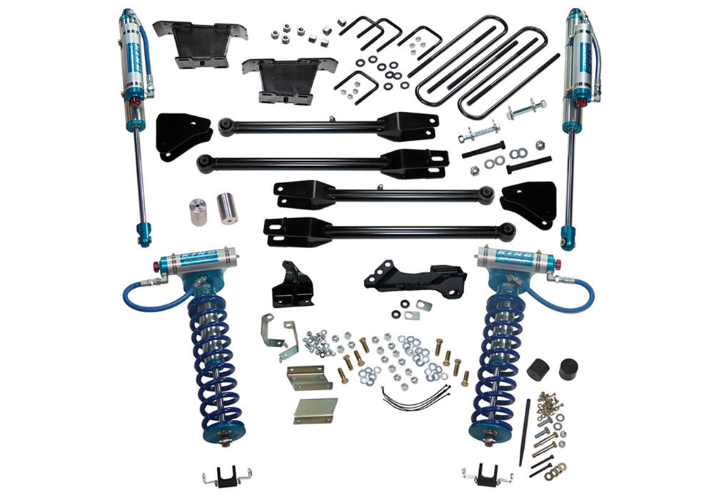 Superlift K236KG 4in. Lift Kit-11-16 F250/F350 4WD w/4-Link Conversion/King Clvrs/Shocks - Truck Part Superstore
