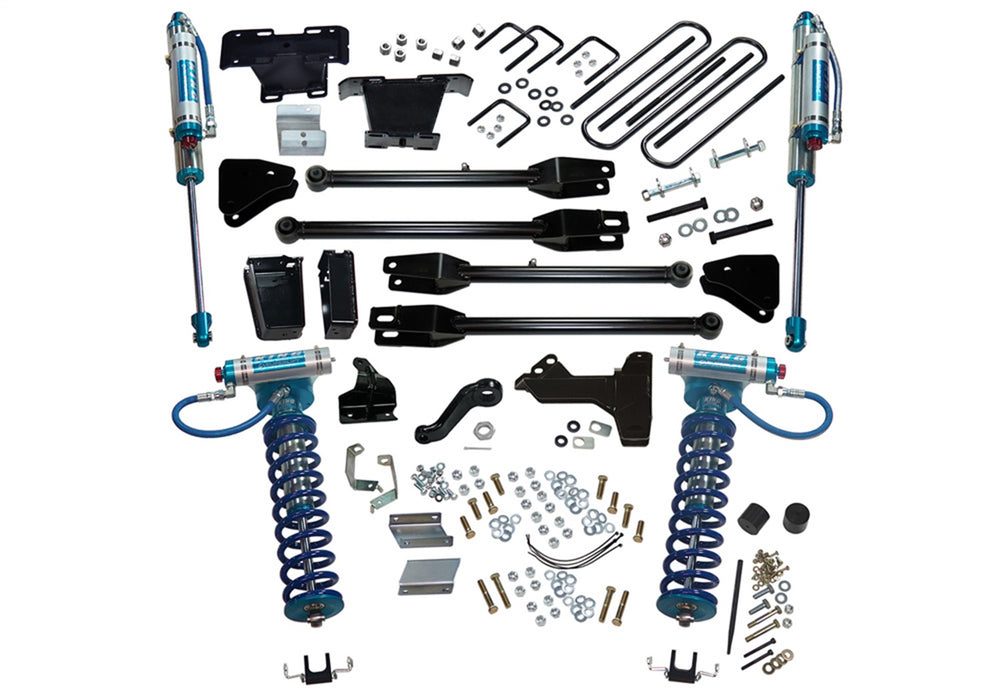 Superlift K237KG 6in. Lift Kit-11-16 F250/F350 4WD w/4-Link Conversion/King Clvrs/Shocks - Truck Part Superstore