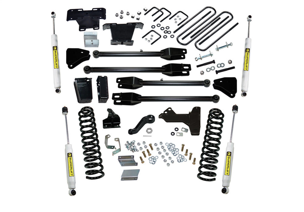 Superlift K237 6in. Lift Kit-11-16 F-250/F-350 4WD-Diesel-w/4-Link Conversion/SL Shocks - Truck Part Superstore