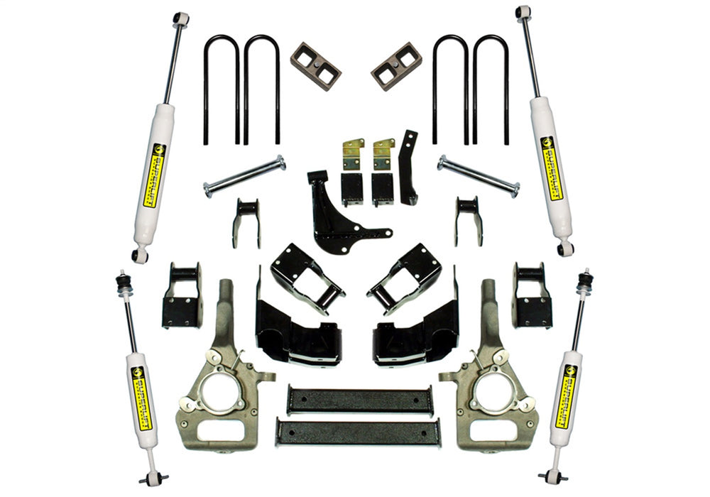 Superlift K358 4 inch Lift Kit-2000-2010 Ford Ranger 4WD-with Superlift Shocks - Truck Part Superstore