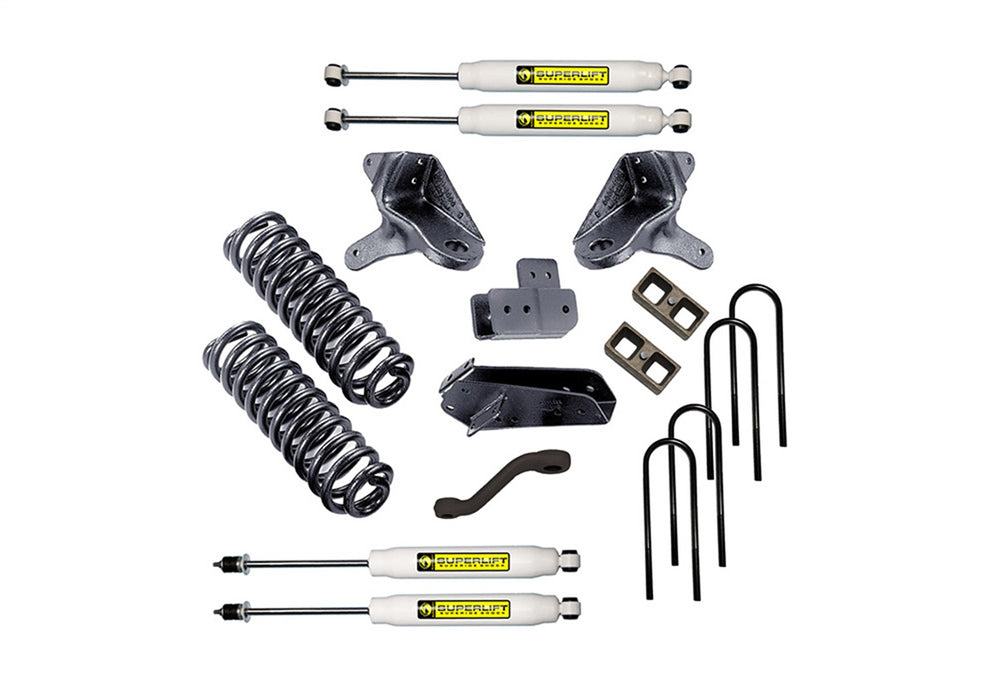Superlift K378 4 inch Lift Kit-1980-1996 Ford Bronco 4WD-with Superlift Shocks - Truck Part Superstore