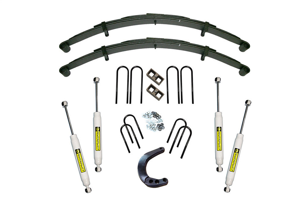 Superlift K420 6in. Lift Kit-73-87 K10/K15/73-91 Blazer/Jimmy/Sub 4WD-Rr Blck Kit wSL Shks - Truck Part Superstore