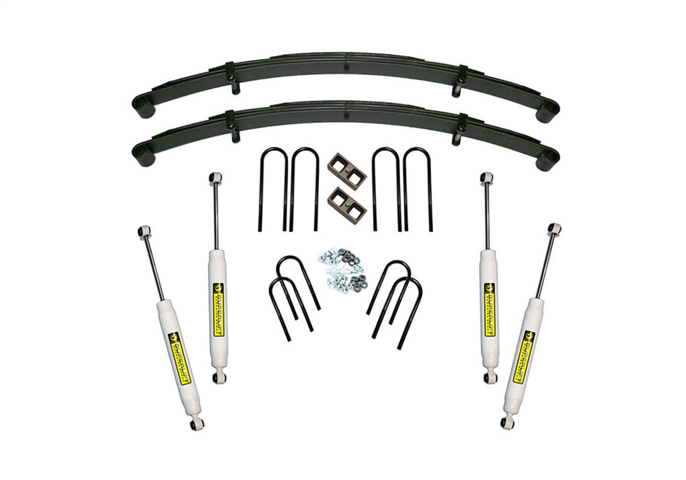 Superlift K436 4in. Lift Kit-73-88 GM 3/4 Ton PU 4WD-Rr Block Kit w/SL Shocks - Truck Part Superstore
