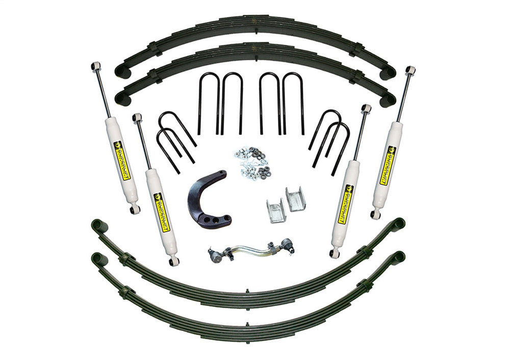 Superlift K445 8in. Lift Kit (w/52in. Rr Sprngs)-73-91 GM 3/4 Ton 4WD-Rr Spring Kit w/SL Shcks - Truck Part Superstore