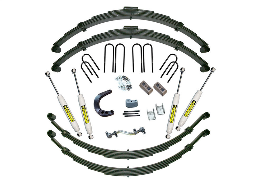 Superlift K447 12in. Lift Kit (w/52in. Rr Sprngs)-73-91 GM 3/4 Ton 4WD-Rr Spring Kit w/SL Shcks - Truck Part Superstore