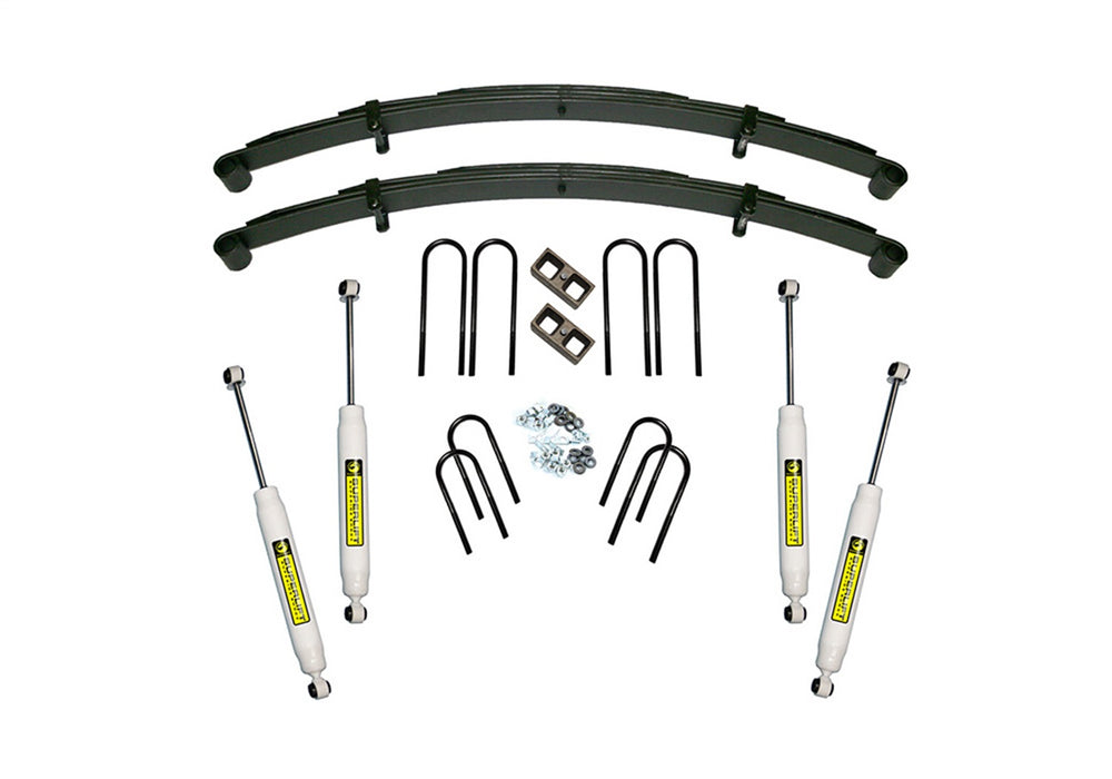 Superlift K448 4in. Lift Kit-73-91 GM 3/4 Ton Suburban 4WD-Rr Block Kit w/SL Shocks - Truck Part Superstore