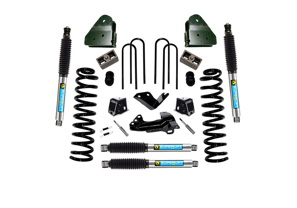 Superlift K796B 4in. Lift Kit-05-07 F-250/F-350 4WD-Diesel-w/Bilstein Shocks - Truck Part Superstore
