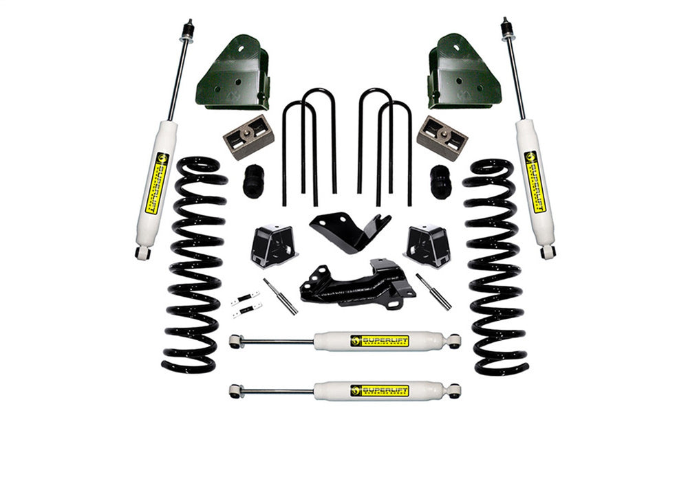 Superlift K796 4in. Lift Kit-05-07 F-250/F-350 4WD-Diesel-w/SL Shocks - Truck Part Superstore