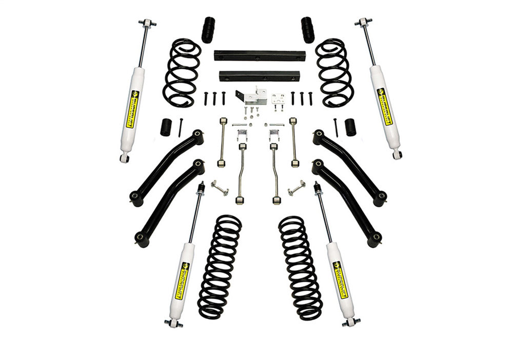 Superlift K843 4 inch Lift Kit-2003-2006 Jeep Wrangler TJ-with Superlift Shocks - Truck Part Superstore